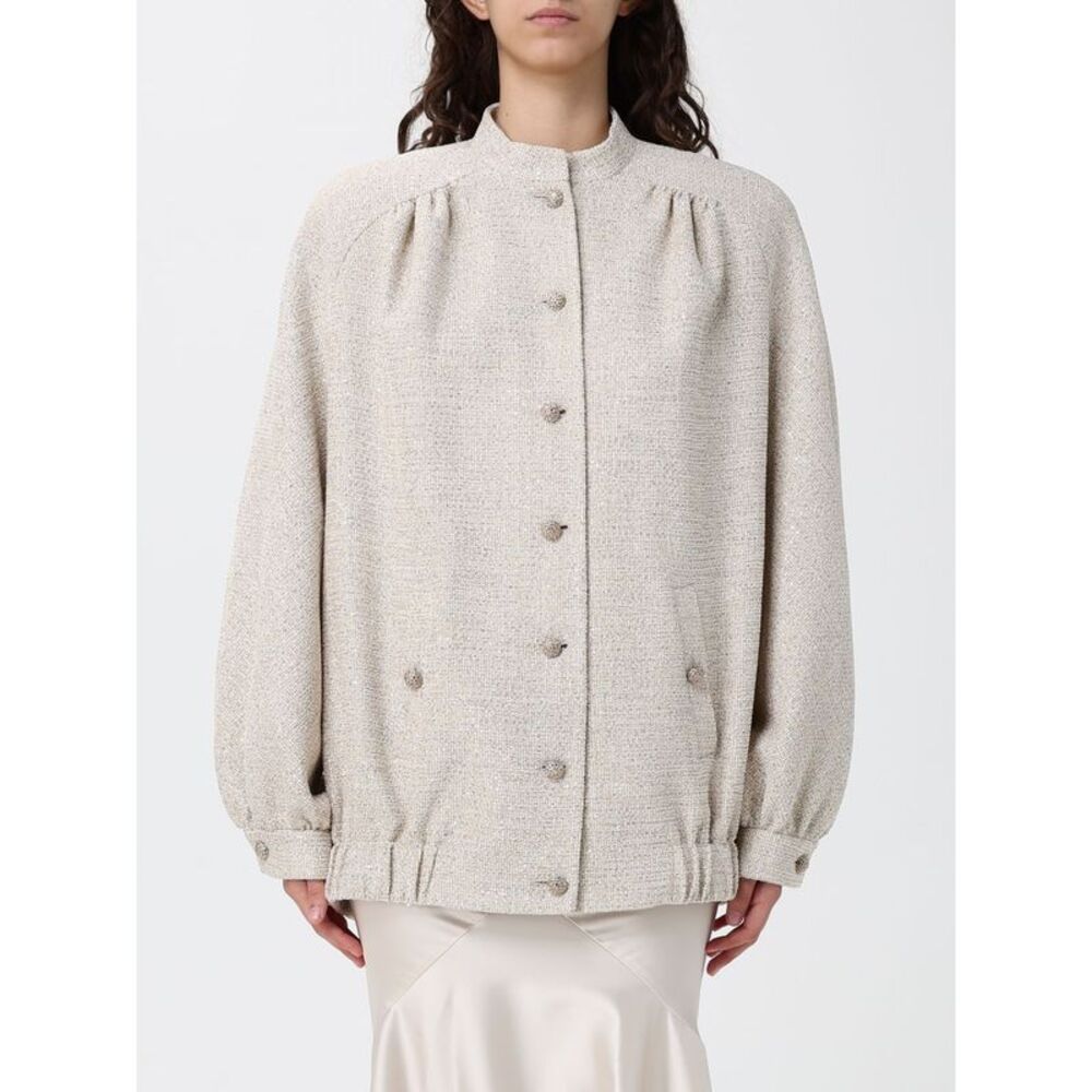 Alessandra Rich Jacket Woman Beige